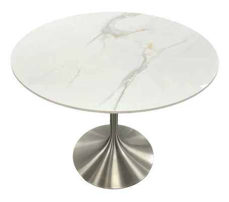 Bentley 0.9m Round Table (Chrome)