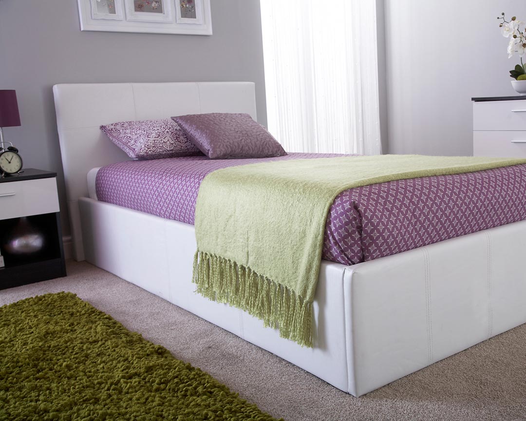 Side Lift Ottoman Bed