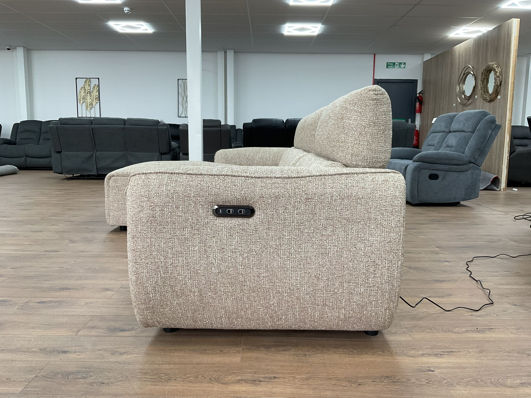 Turin Electric Recliner Sofa