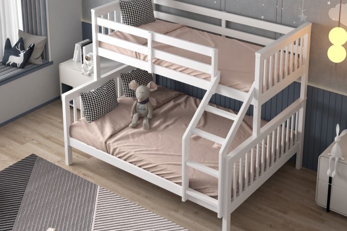 Darwen Wooden Zoom Triple Bunk Bed