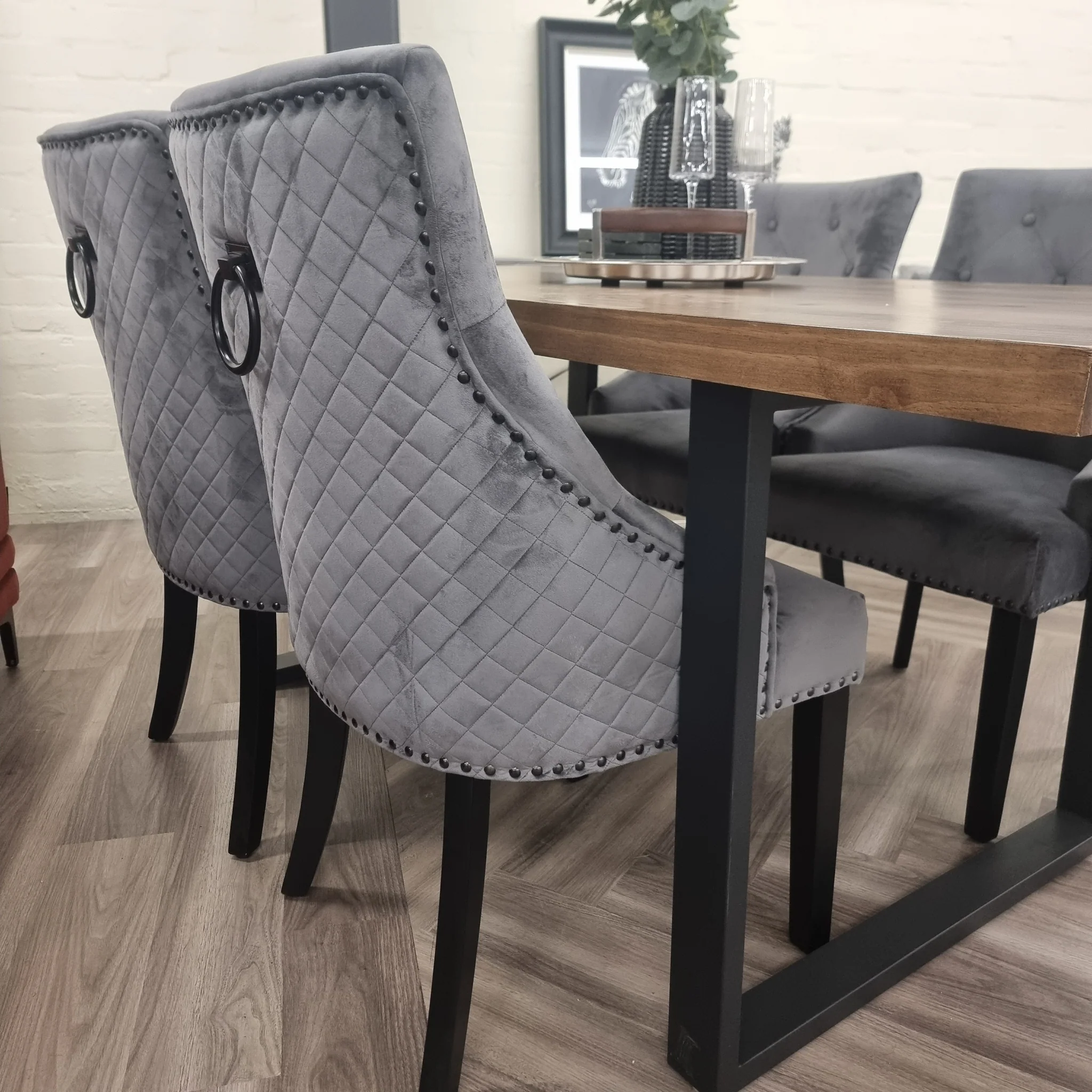 Darwen Black Leg Dining Chair
