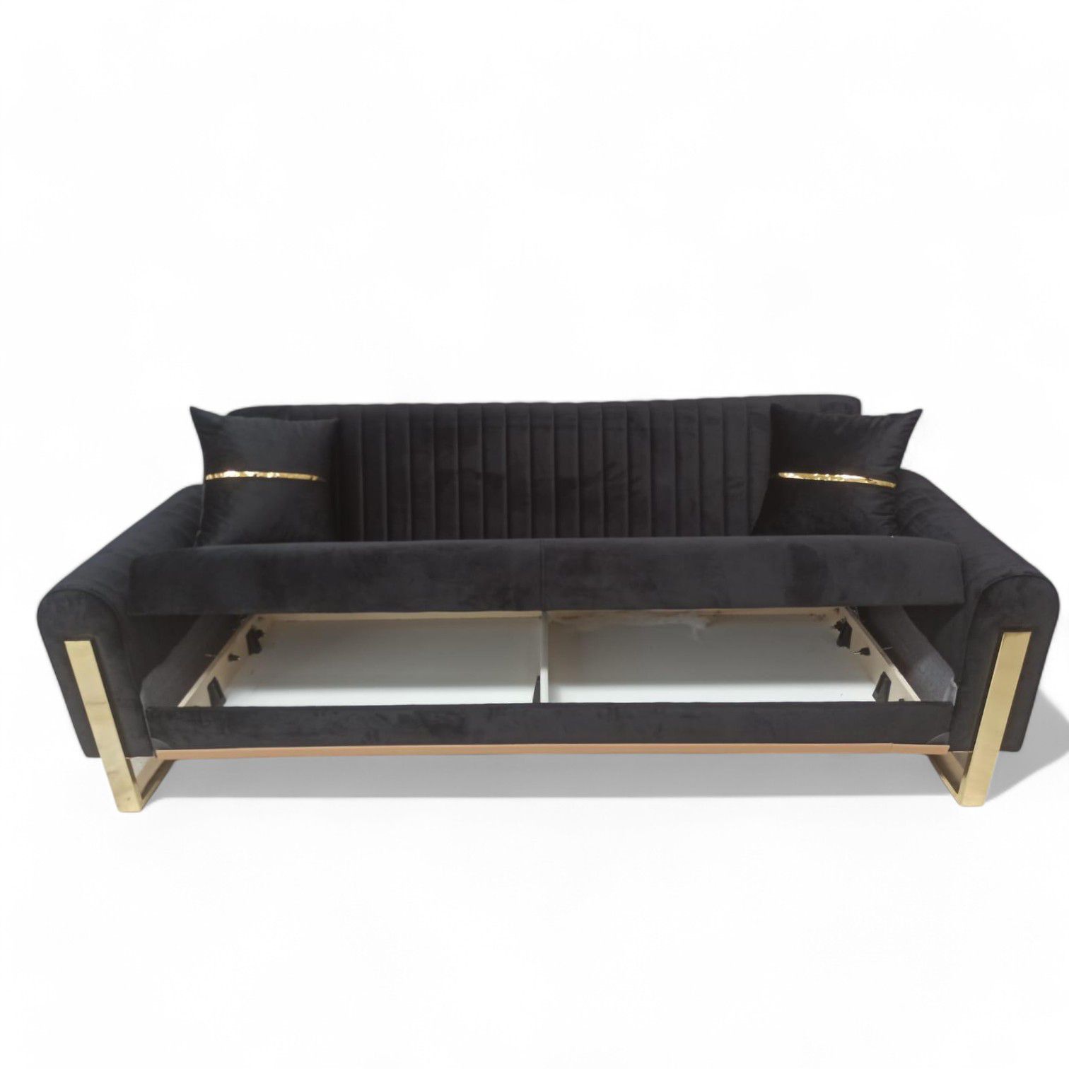 DARWEN 3 SEATER STORAGE FOAM SOFA BEDS