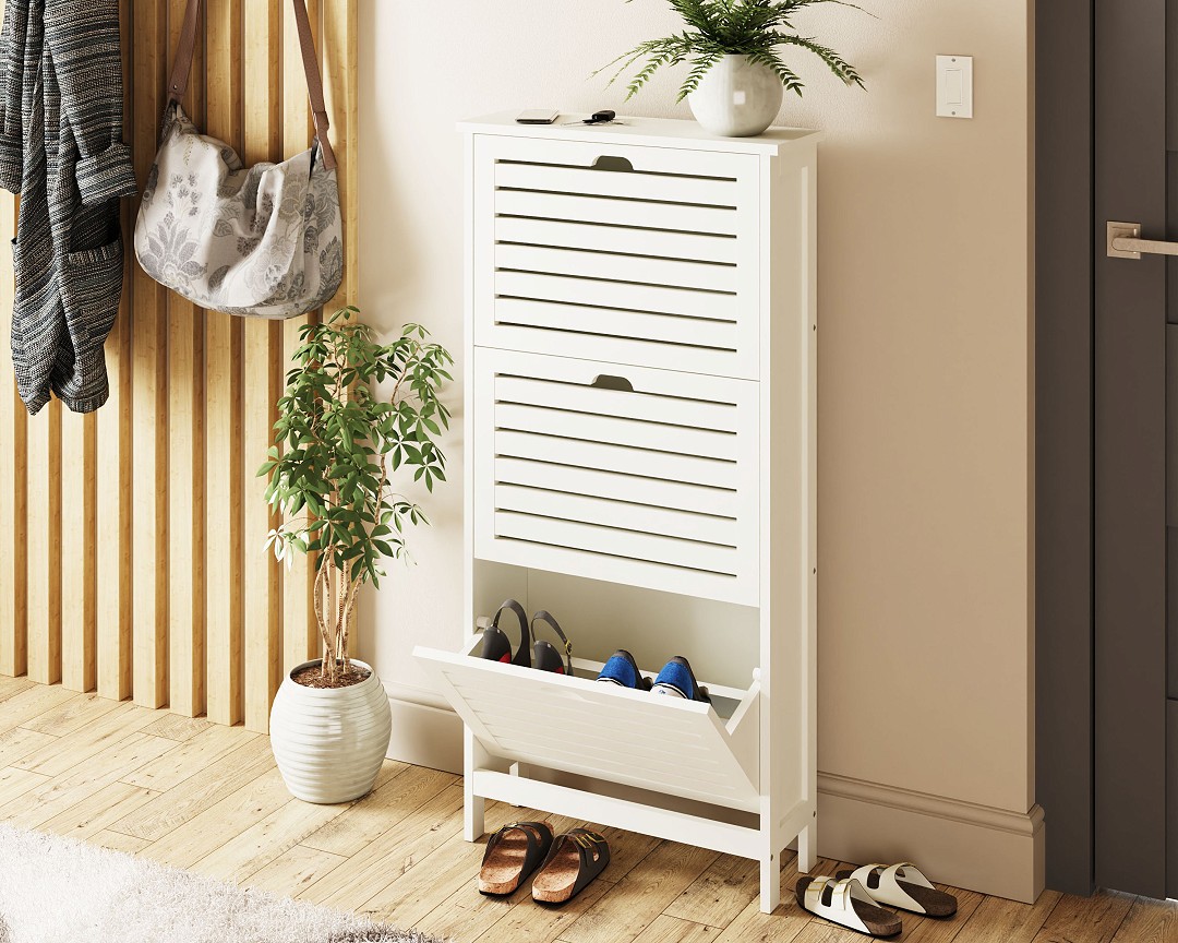 Darwen Three Tier Shoe Cabinet