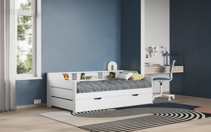 Darwen Enzo Day Bed White (FSC-Certified)