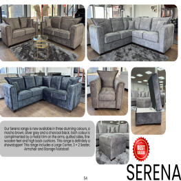 Allure Chesterfield Bed (Upholstered in Grey AC Linen)