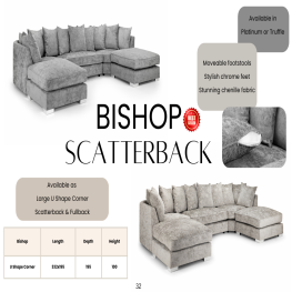 Allure Chesterfield Bed (Upholstered in Grey AC Linen)