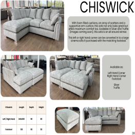Allure Chesterfield Bed (Upholstered in Grey AC Linen)
