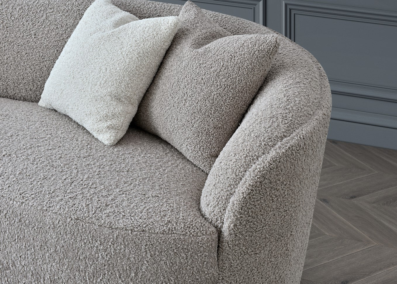 Aluxo Nolita Boucle Teddy Sofa