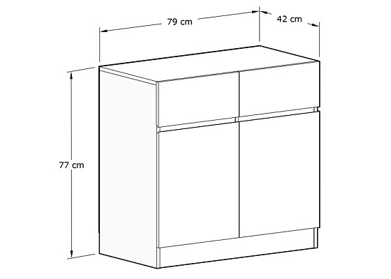 Catania Compact Sideboard