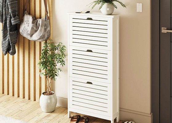 Darwen Three Tier Shoe Cabinet