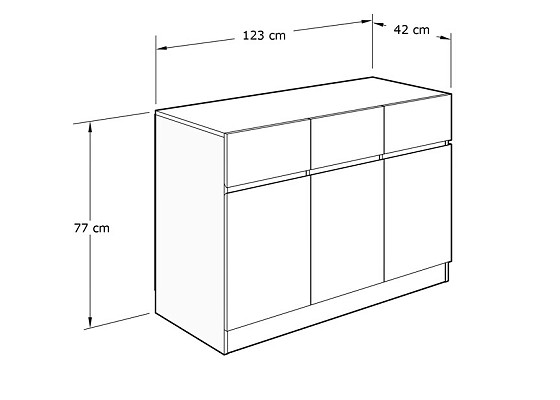 Catania Large Sideboard
