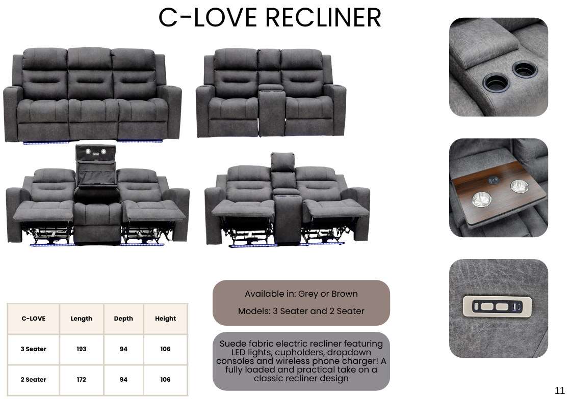 C-LOVE RECLINER