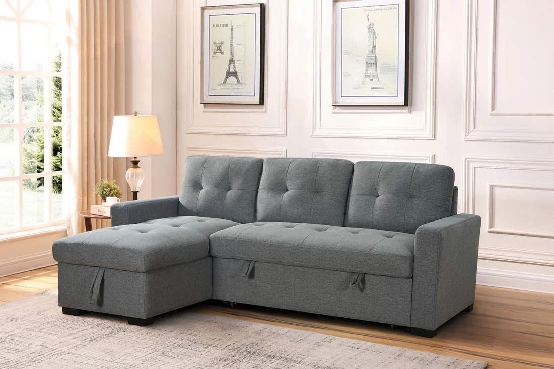 Alder Sofa bed Grey Universal Corner