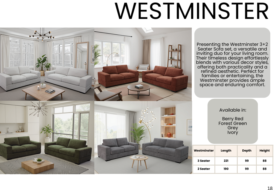 WESTMINSTER SOFA