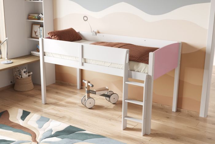 Darwen Wooden Mid Sleeper Cabin Bed