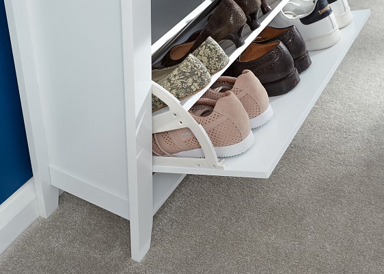 Deluxe Shoe Cabinet Shoe Cabinet with Drawer