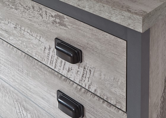 Boston 2 Tier 1 Drawer Shoe Cabinet