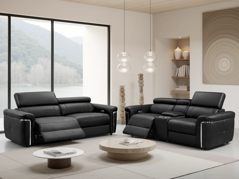 Somer Ville Electric Sofas/ Corner/ 2+3 Seater/ Single Chair