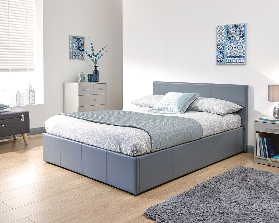 Side Lift Ottoman Bed