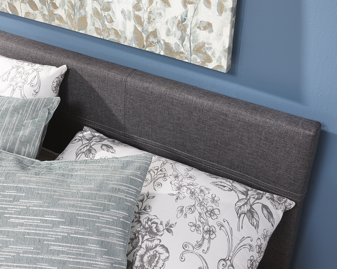 Side Lift Fabric Ottoman