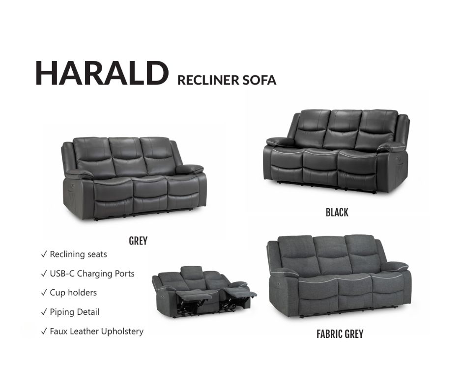 HARALAD RECLINER Sofa