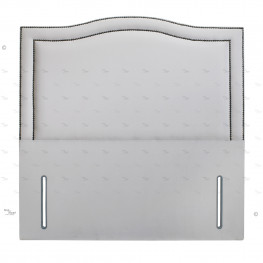 Allure Chesterfield Bed (Upholstered in Grey AC Linen)