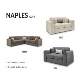 Allure Chesterfield Bed (Upholstered in Grey AC Linen)