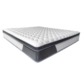 Allure Chesterfield Bed (Upholstered in Grey AC Linen)