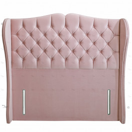 Allure Chesterfield Bed (Upholstered in Grey AC Linen)