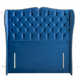 Allure Chesterfield Bed (Upholstered in Grey AC Linen)