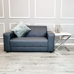Allure Chesterfield Bed (Upholstered in Grey AC Linen)