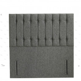 Allure Chesterfield Bed (Upholstered in Grey AC Linen)