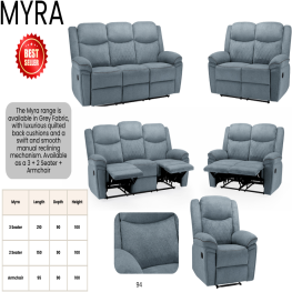 Allure Chesterfield Bed (Upholstered in Grey AC Linen)