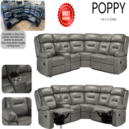 Allure Chesterfield Bed (Upholstered in Grey AC Linen)