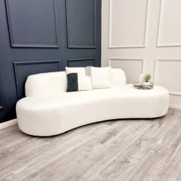 Allure Chesterfield Bed (Upholstered in Grey AC Linen)