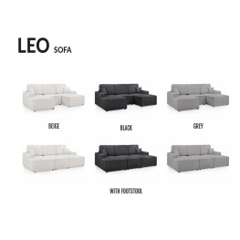 Allure Chesterfield Bed (Upholstered in Grey AC Linen)